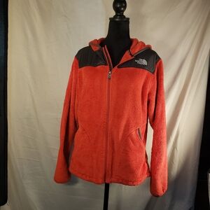 The North Face Women's Red & Black Fleece Utility Jacket
